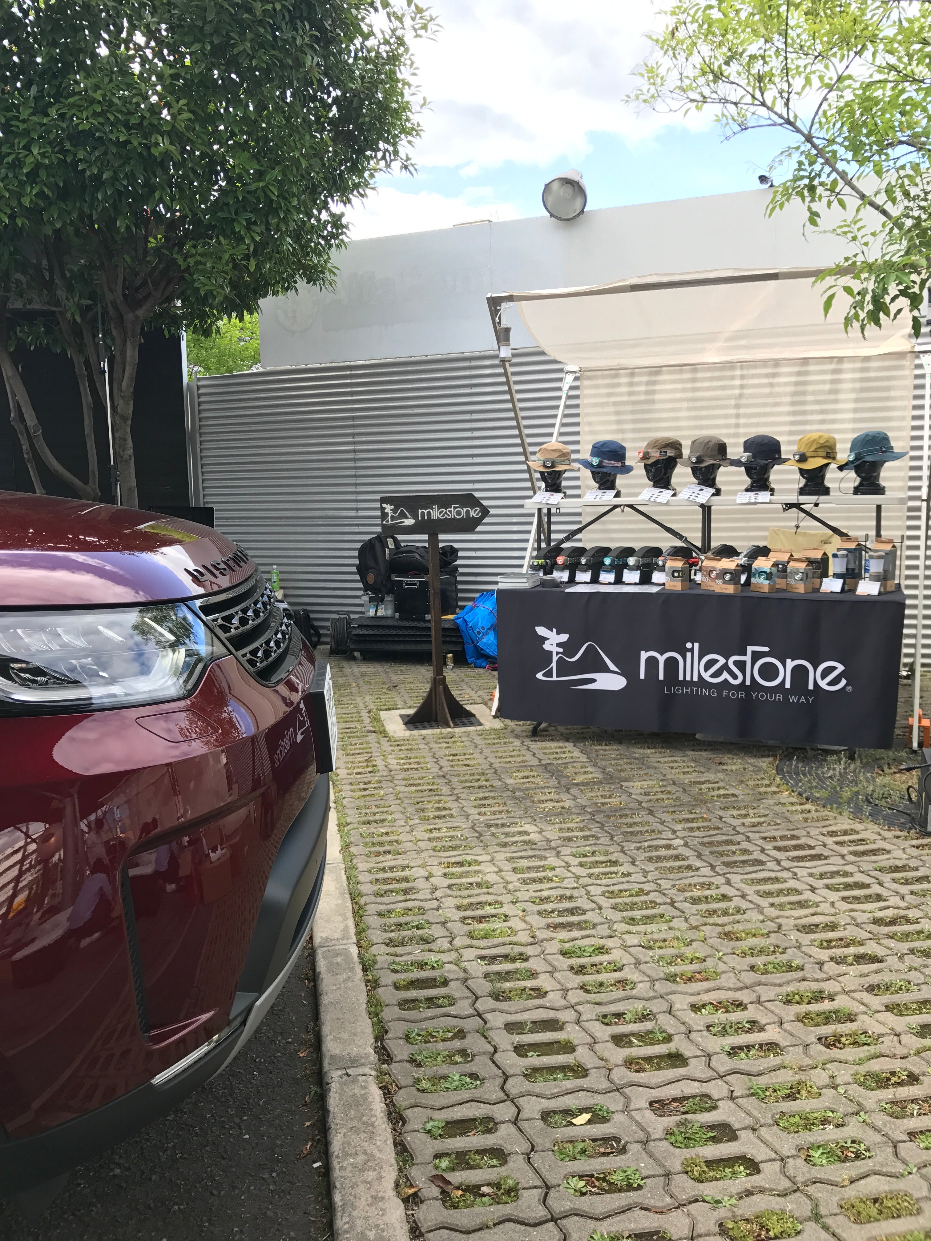 LAND ROVER 『DISCOVERY』のイベントにて