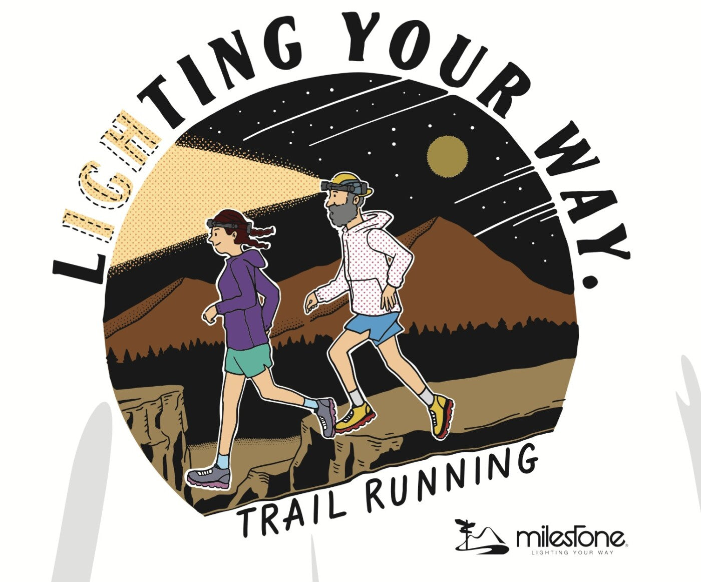 milestone × stamp run & co. 販売開始