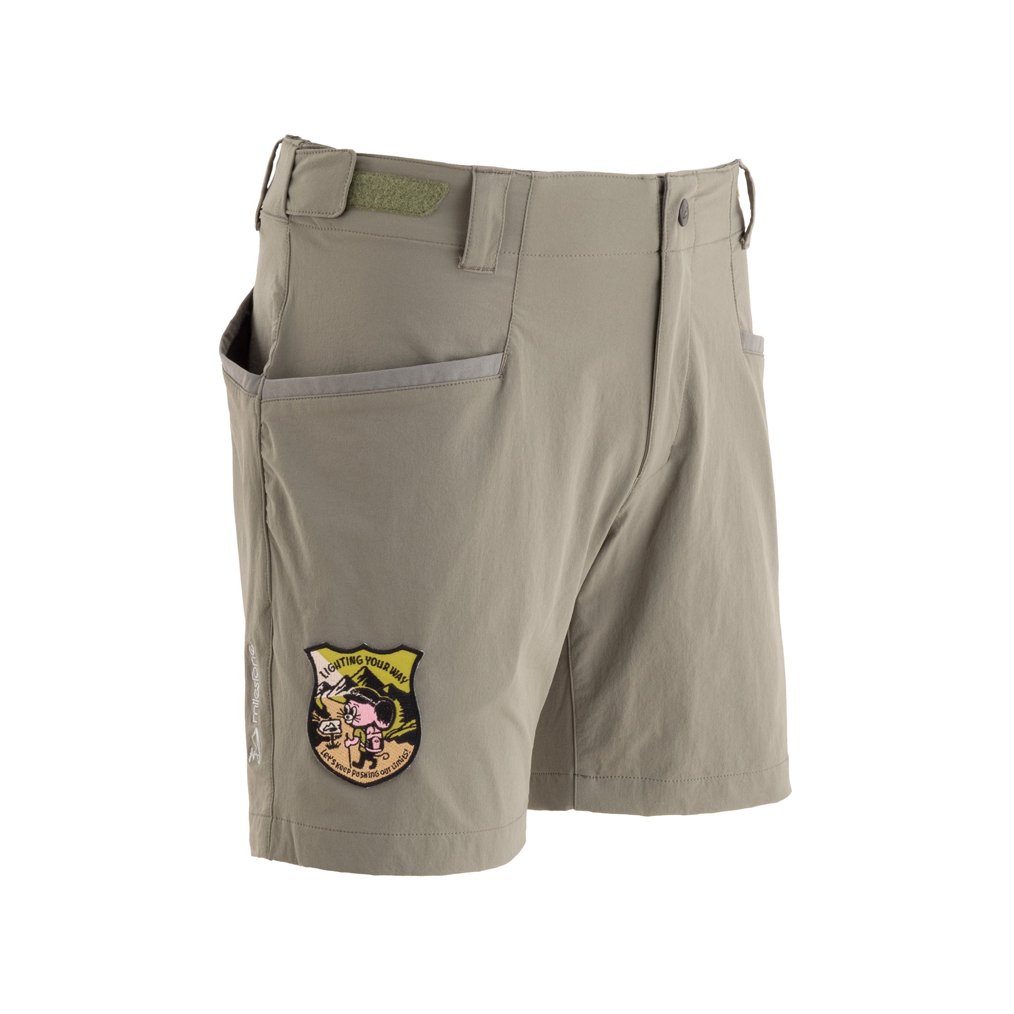 4月22日 (水) 8:00発売【milestone & Jerry Marquez production】Daybreak Shorts 8_inch "Let's Keep Pushing Our Limits!"(公式ストア限定アイテム)