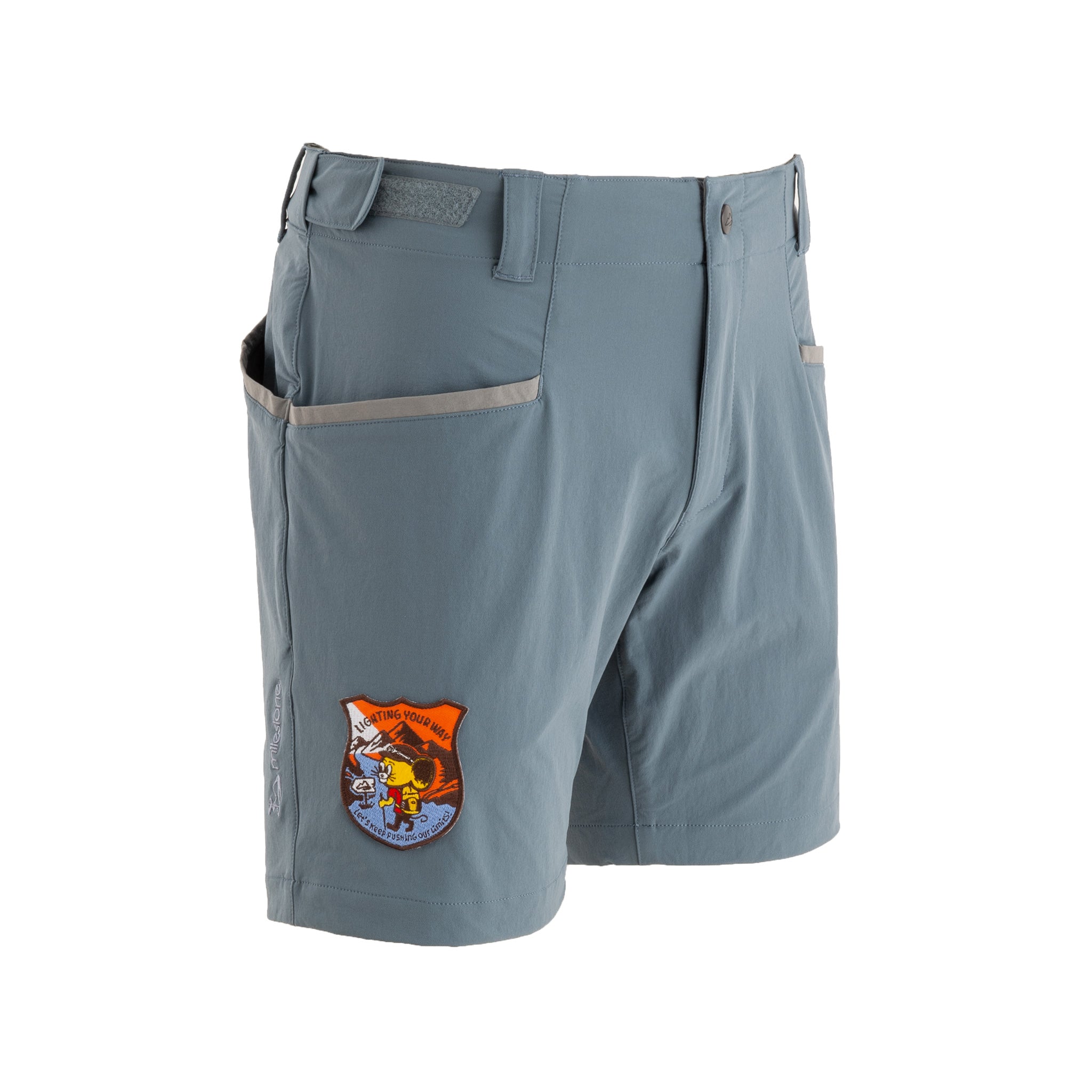 4月22日 (水) 8:00発売【milestone & Jerry Marquez production】Daybreak Shorts 8_inch "Let's Keep Pushing Our Limits!"(公式ストア限定アイテム)