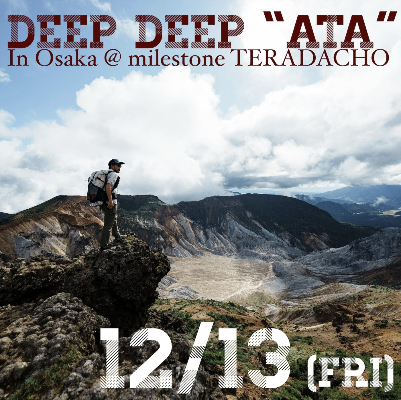 DEEP DEEP “ATA” in Osaka @milestone TERADACHO