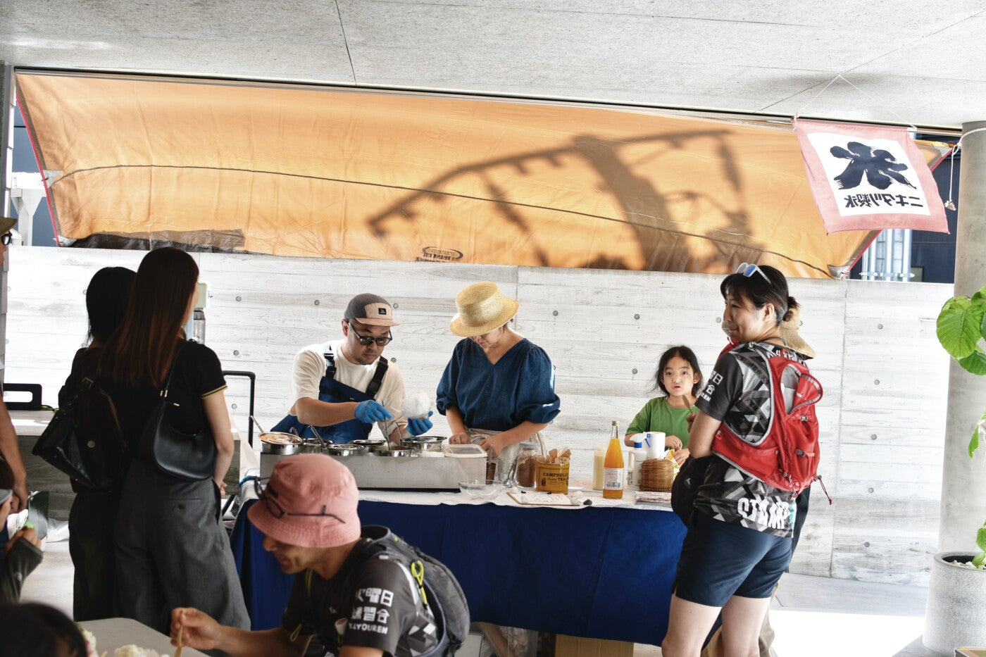 かき氷の名店：島のモノ 喫茶田中戸大盛況に終わりました。