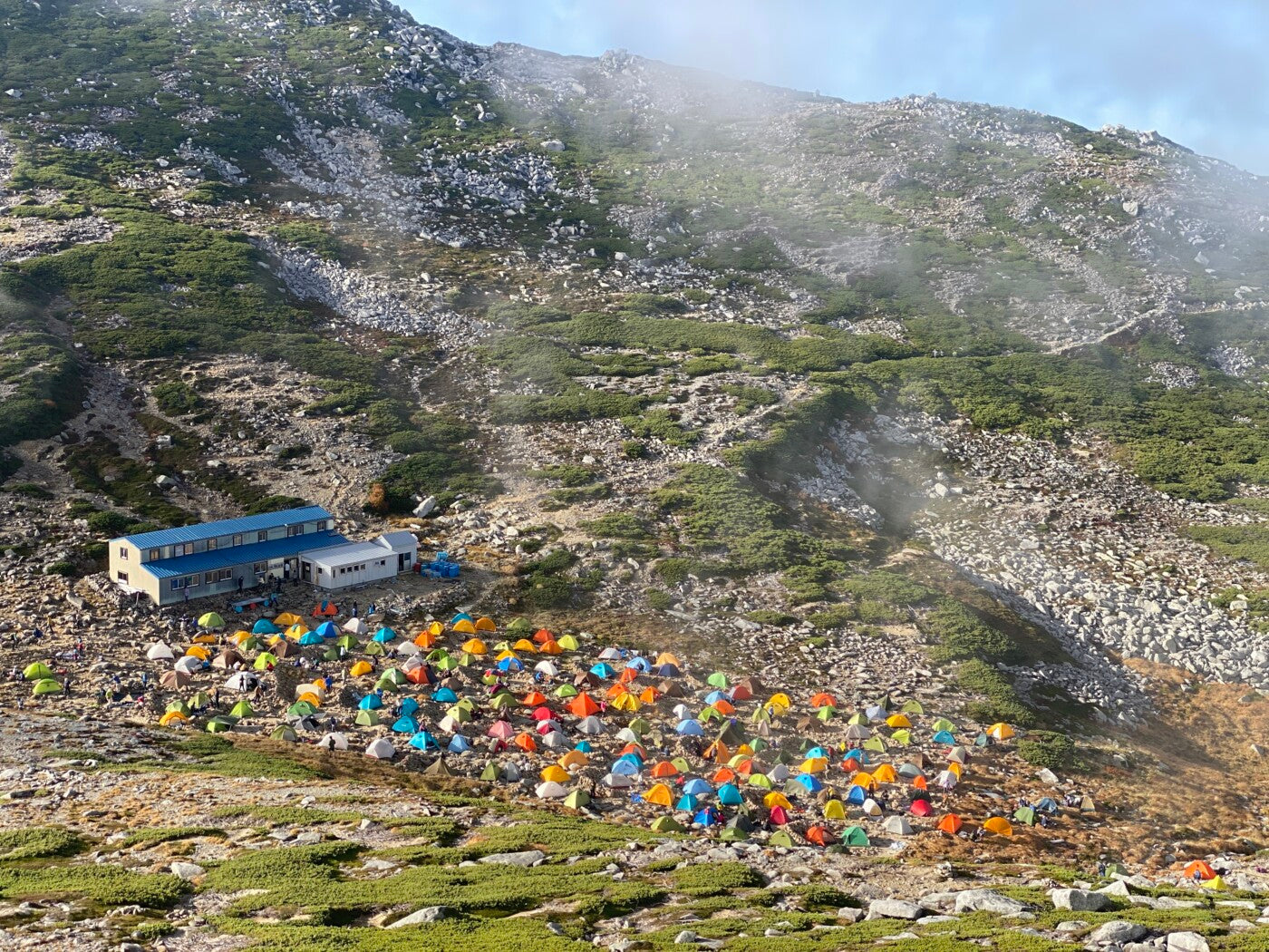 八ヶ岳全山縦走からの中央アルプス木曽駒ヶ岳へ