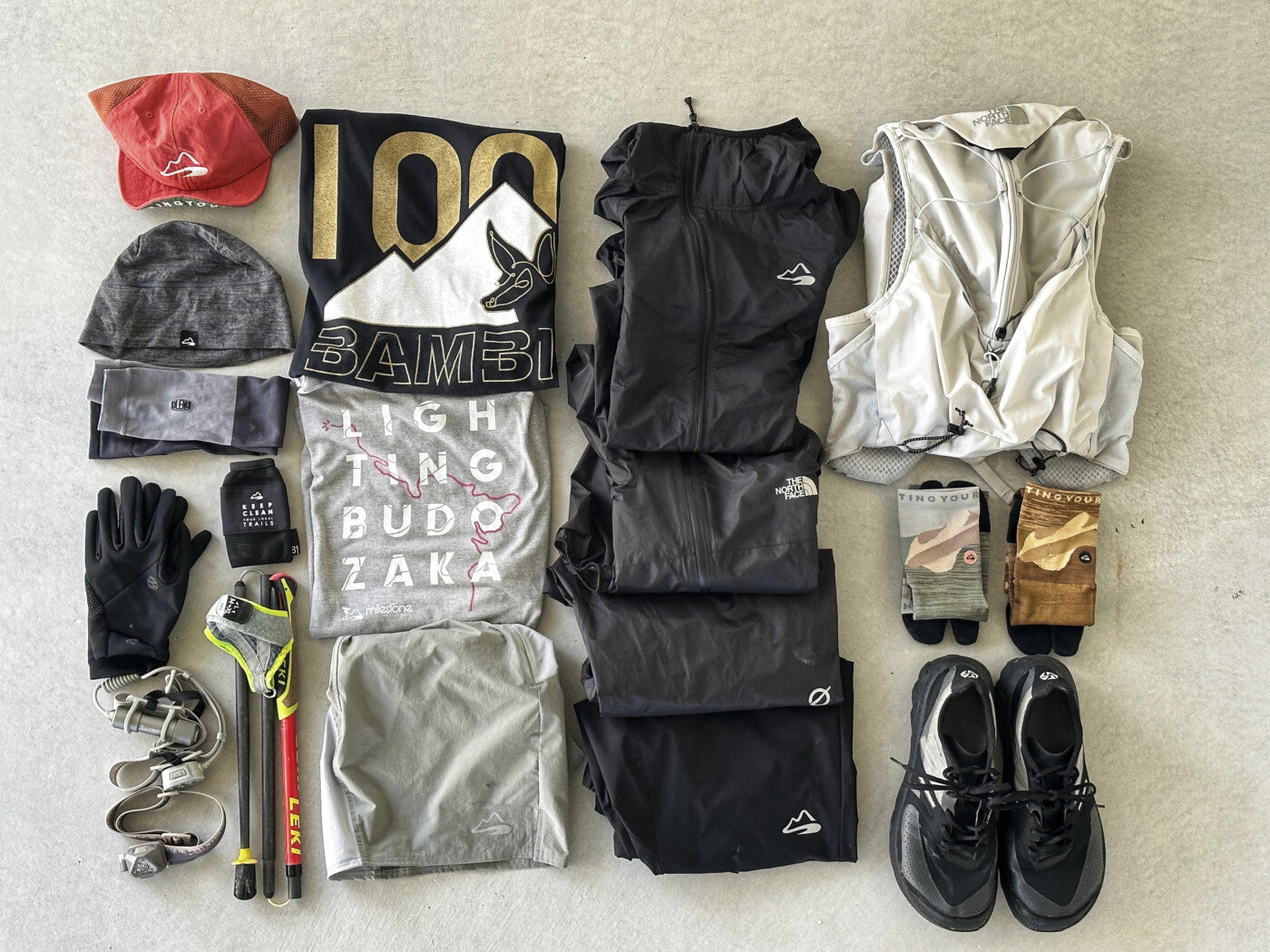 BAMBI 100 SOLOのギアリスト作ってみました。