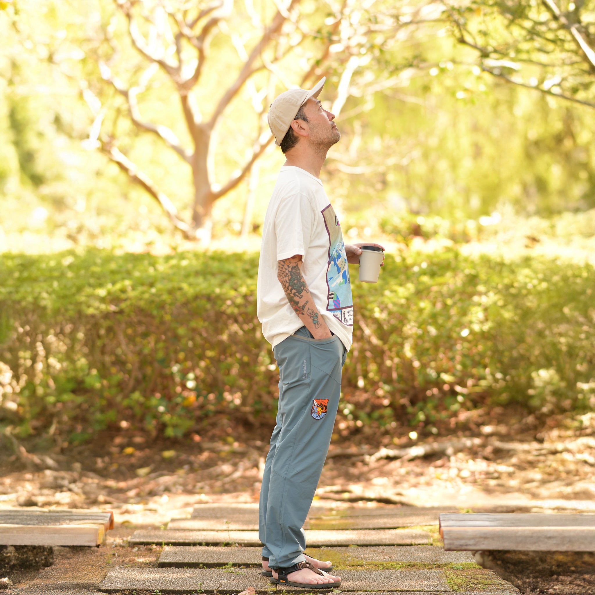 4月22日 (水) 8:00発売【milestone & Jerry Marquez production】Daybreak Long Pants "Let's Keep Pushing Our Limits!"（公式ストア限定アイテム）