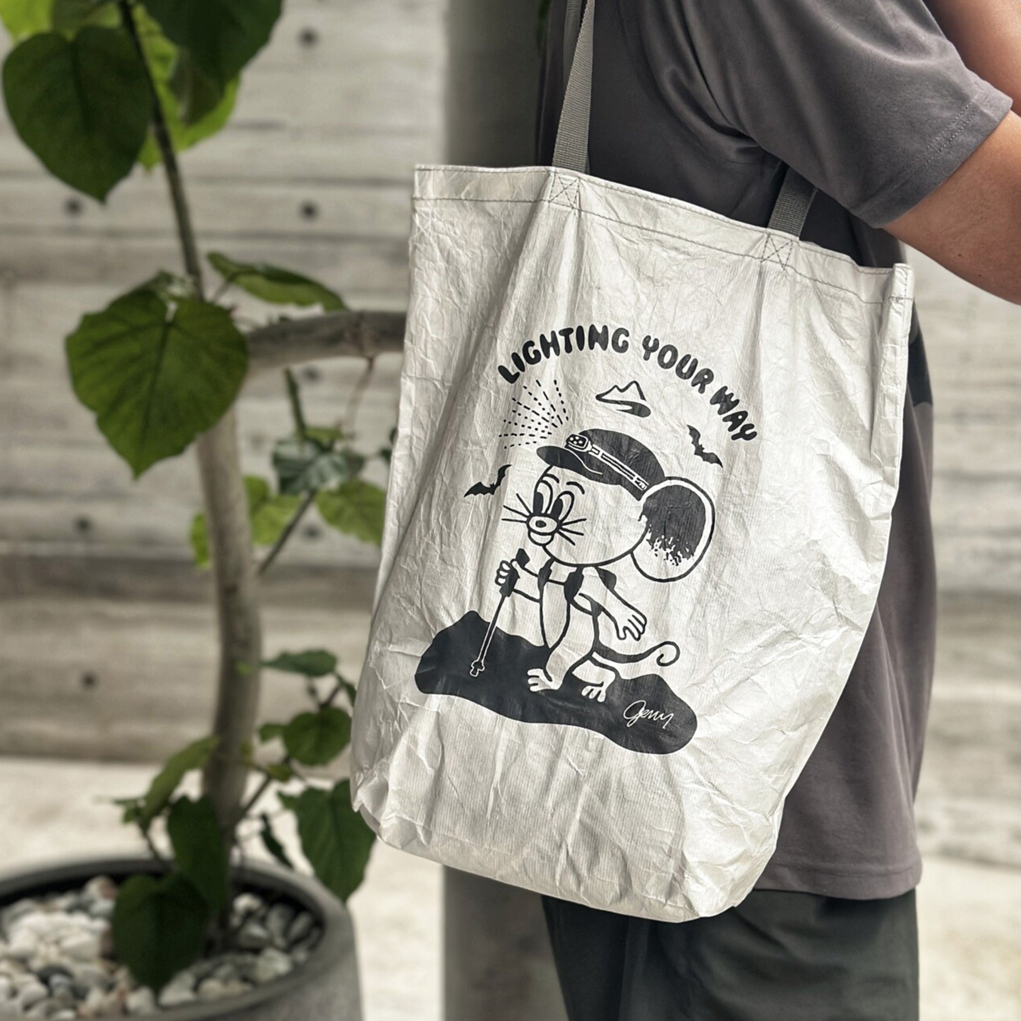 Tyvek Tote Bag "JERRY MARQUEZ"