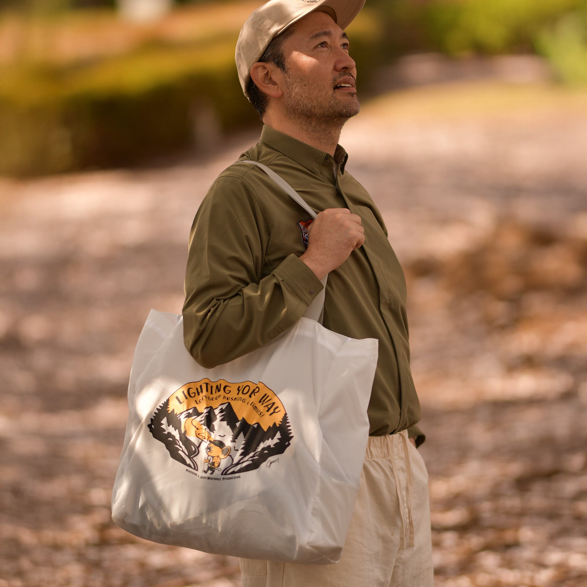 milestone & Jerry Marquez production】Market tote 25L 