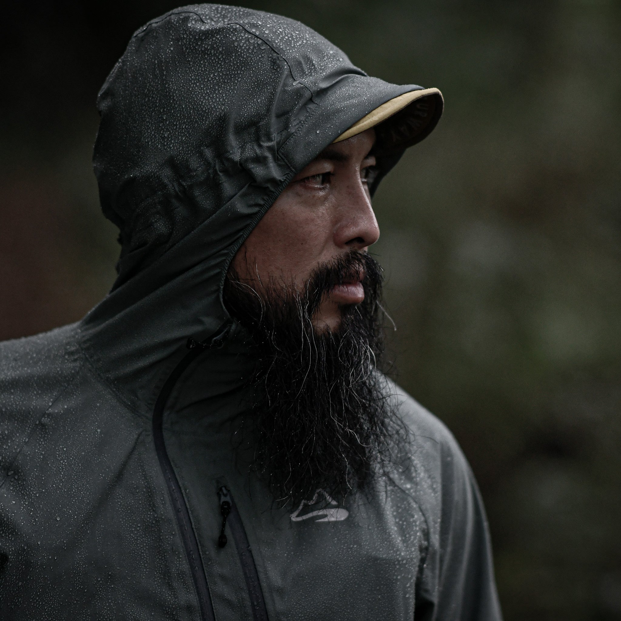 ウォーキング・ランニングウェア milestone UP-SWING Rain Hoody XL BLACK Up-Swing Rain Hoody – milestone