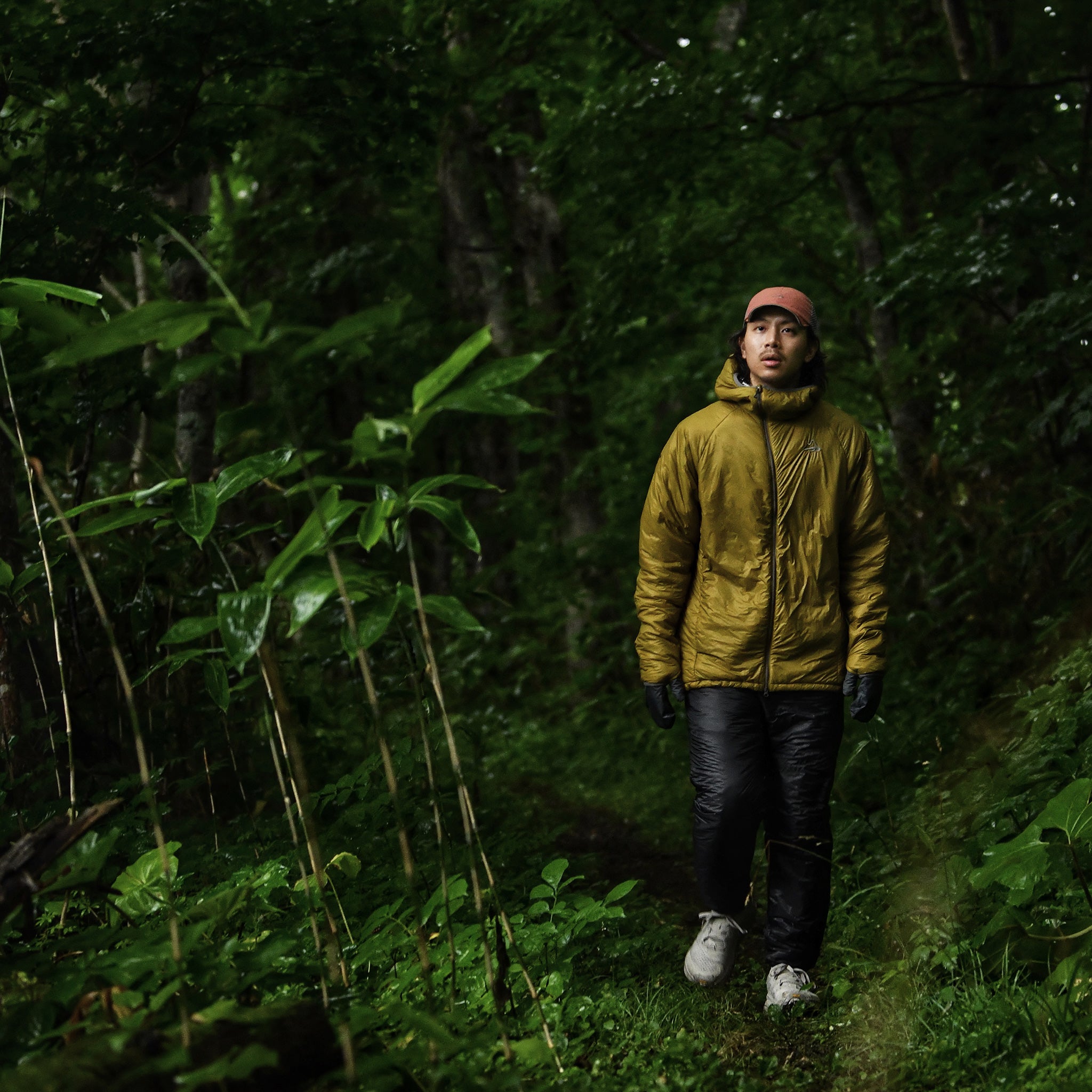 身長177cm 体重62kg Lサイズ着用