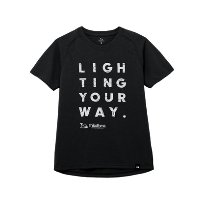 milestone Original T-Shirt Canvas "LIGHTING YOUR WAY" -Signature Model-