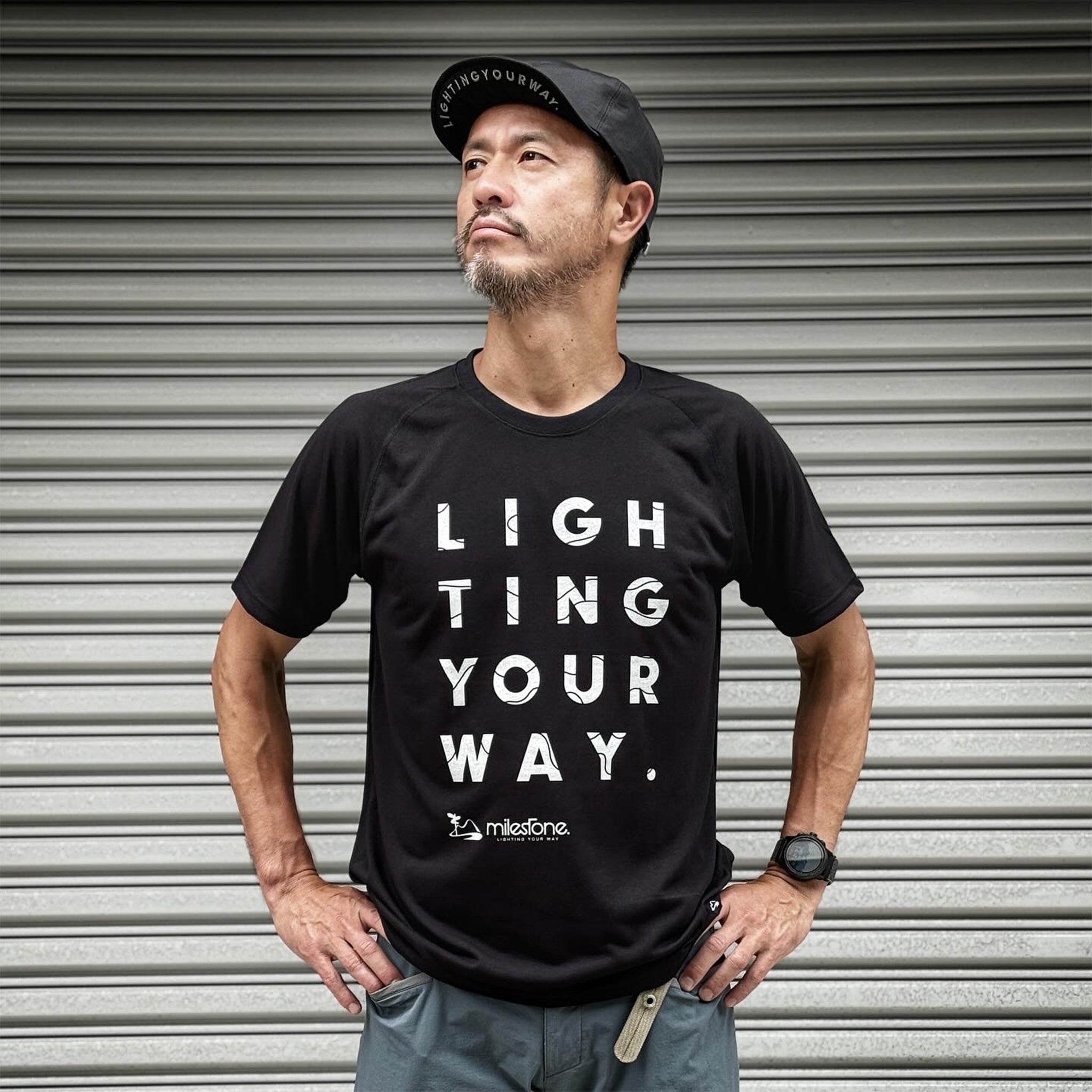 身長175cm 体重70kg Mサイズ着用