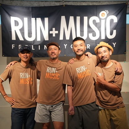 milestone Original T-Shirt Canvas "RUN+MUSIC vol.3"