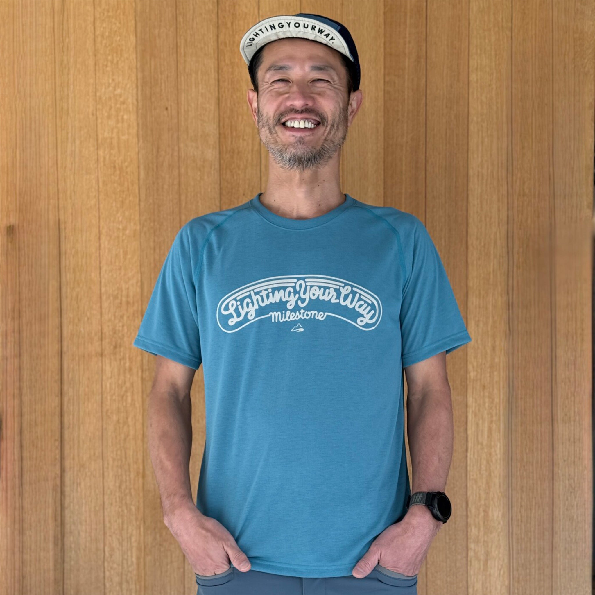 身長175cm 体重70kg Mサイズ着用