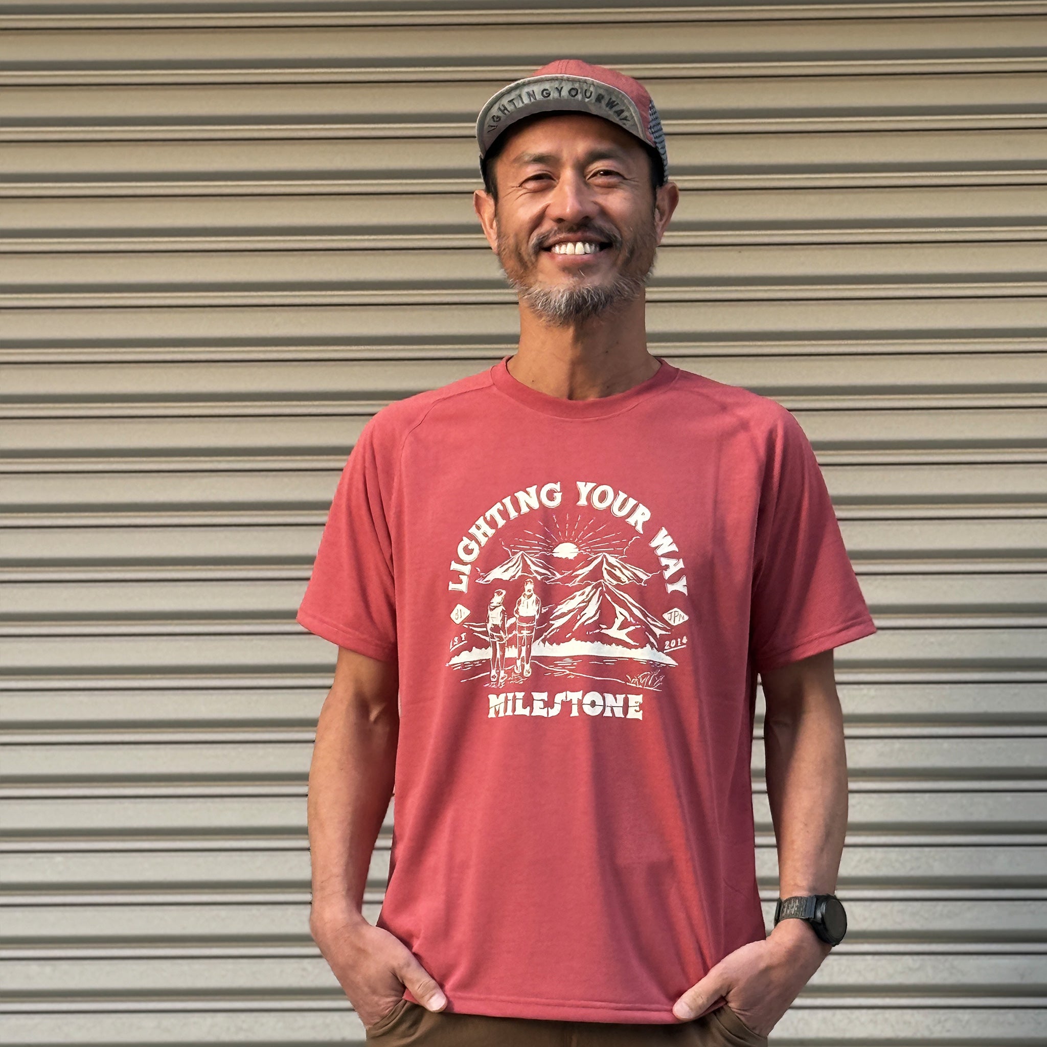 174cm 71kg Mサイズ着用