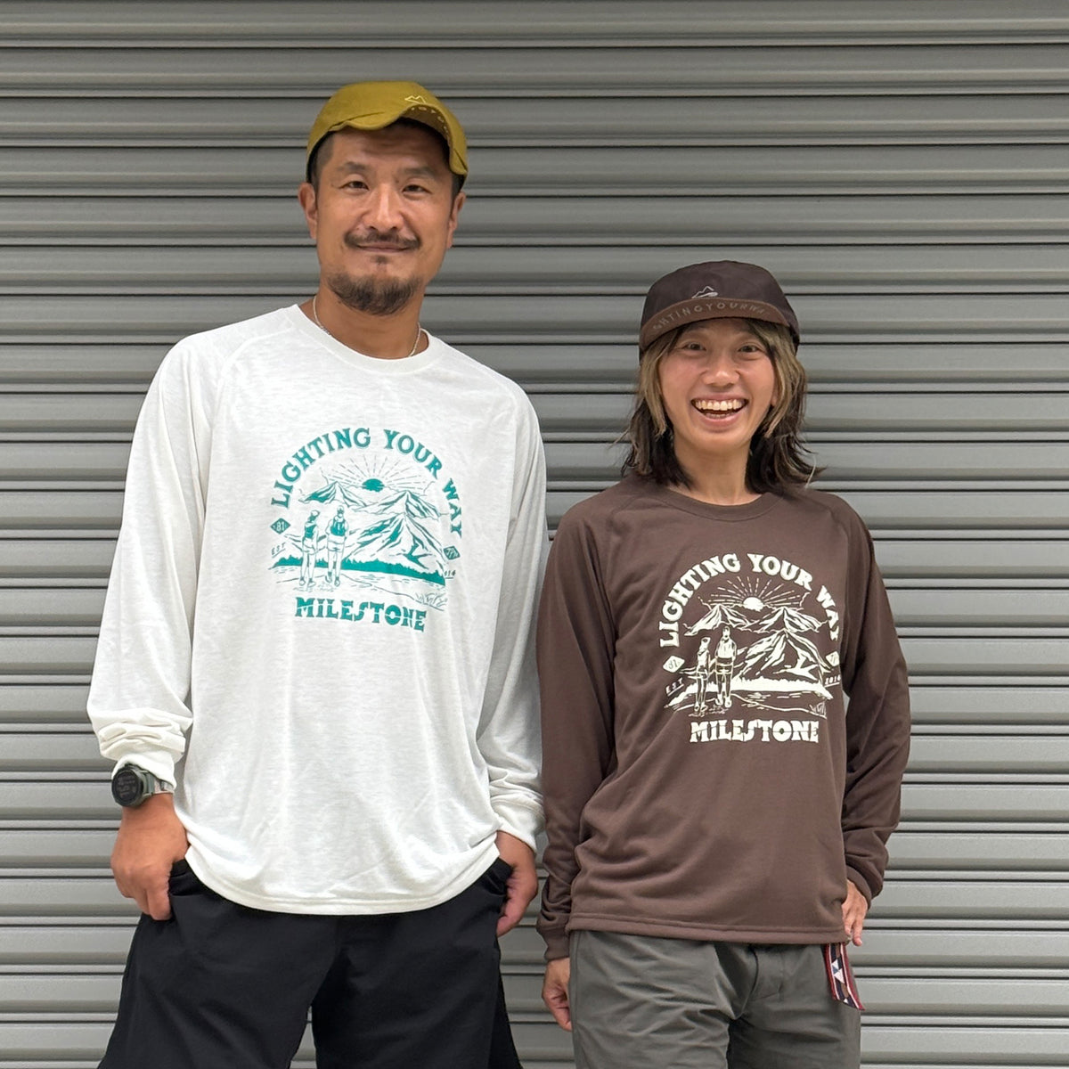 milestone Original Long Sleeve T-Shirt Canvas 